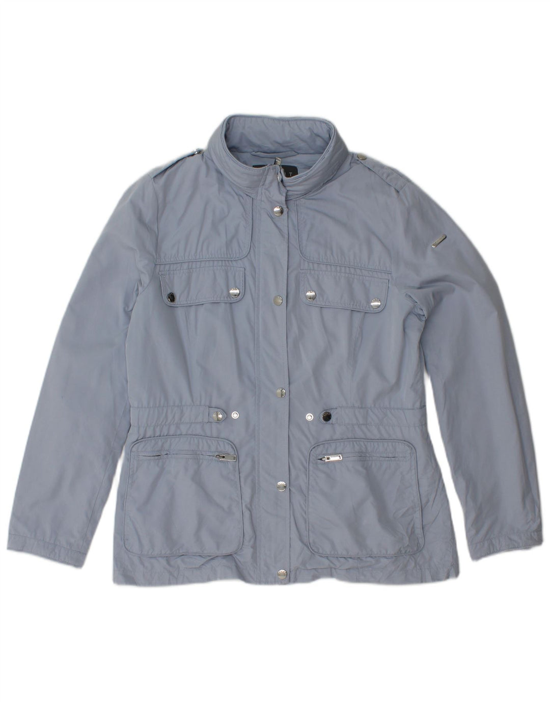 ESPRIT Γυναικείο Military Jacket UK 12 Medium Blue Polyester