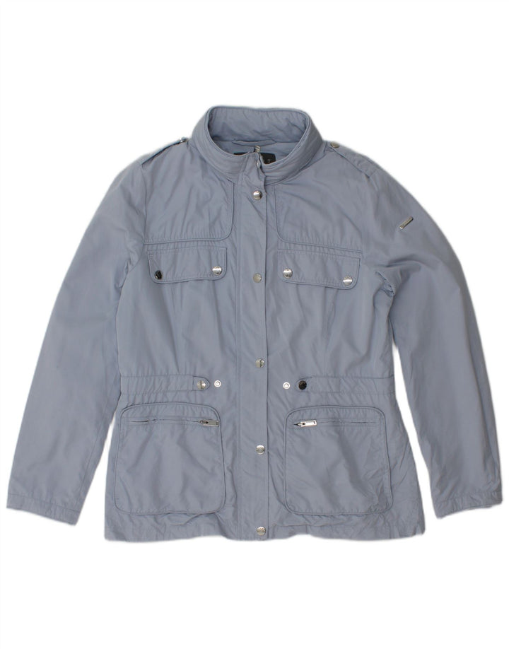 ESPRIT Γυναικείο Military Jacket UK 12 Medium Blue Polyester