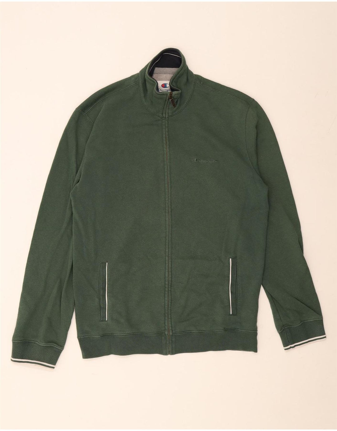 Ανδρική φόρμα Champion Top Jacket XL Green Cotton