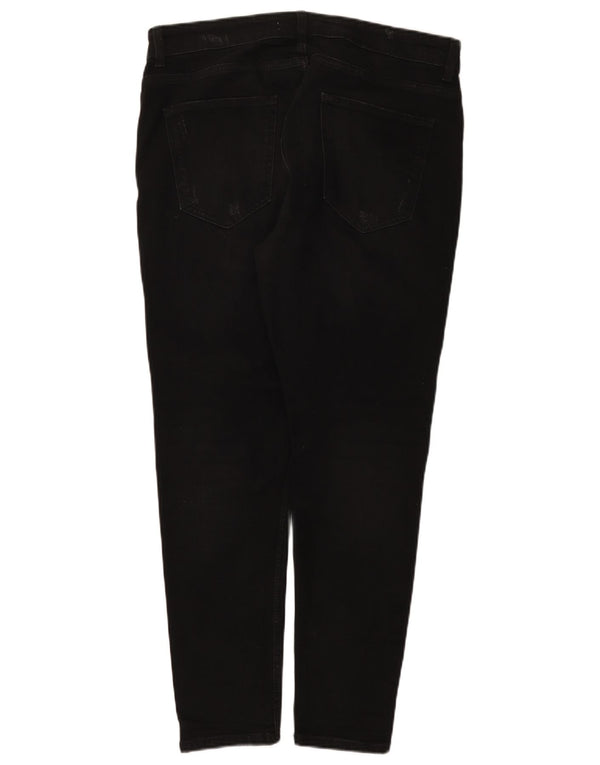 Zara Ανδρικά στενά τζιν EU 44 Large W34 L28 Μαύρο βαμβακερό