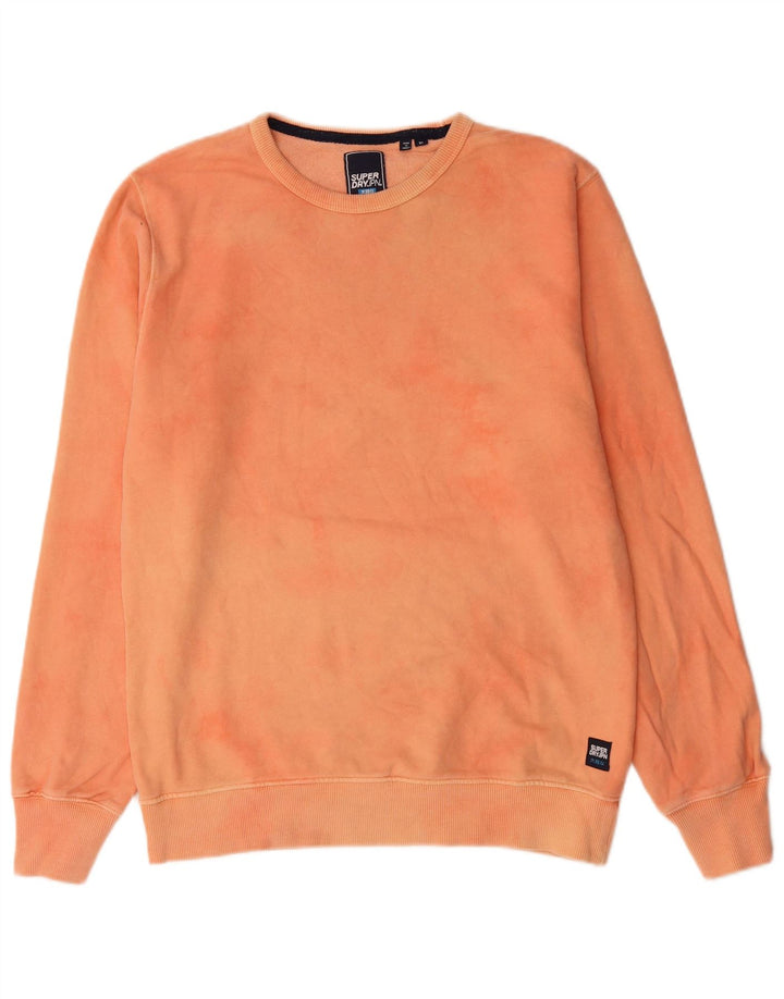 Ανδρικό φούτερ Superdry Jumper XL Orange Tie Dye Cotton