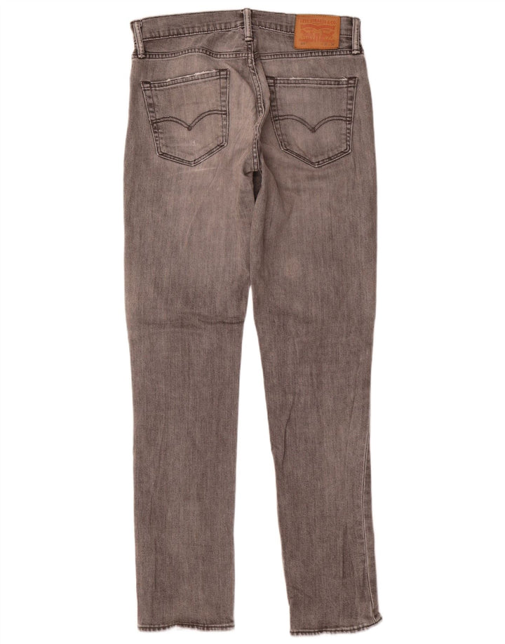 Levi's Mens 511 Slim Jeans W31 L34 Γκρι βαμβακερό