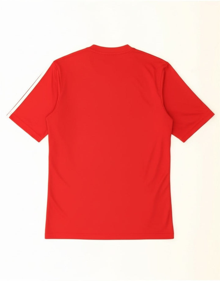 Adidas Ανδρικό T-Shirt Climalite Top Small Red Polyester