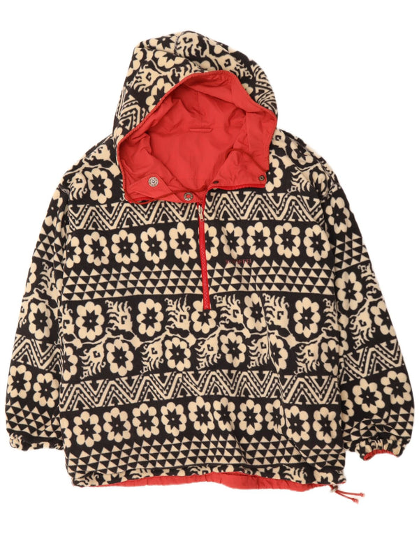 Ανδρικό πουλόβερ με κουκούλα Schoffel Reversible Jacket UK 46 3XL Red Floral Retro