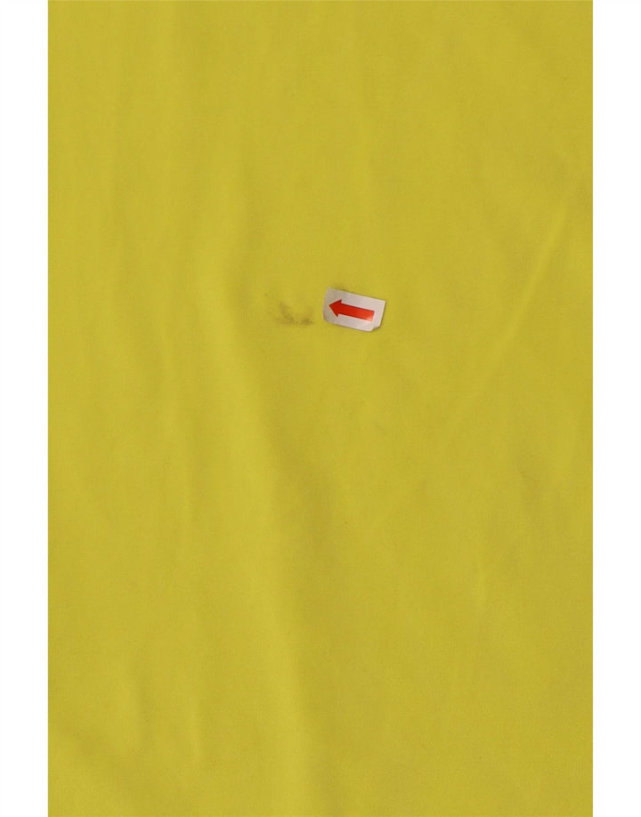 Ανδρικό μπλουζάκι Nike Dri Fit Top μεγάλο κίτρινο πολυεστερικό αθλητικό