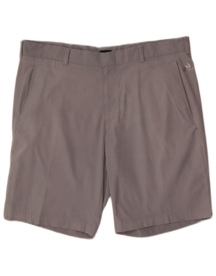Ανδρικό σορτς Chino Adidas W38 XL σε γκρι πολυεστέρα