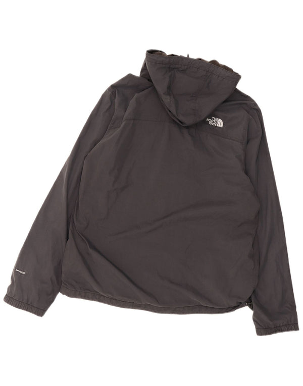 The North Face Ανδρικό μπουφάν βροχής με κουκούλα UK 40 μεγάλο μαύρο νάιλον