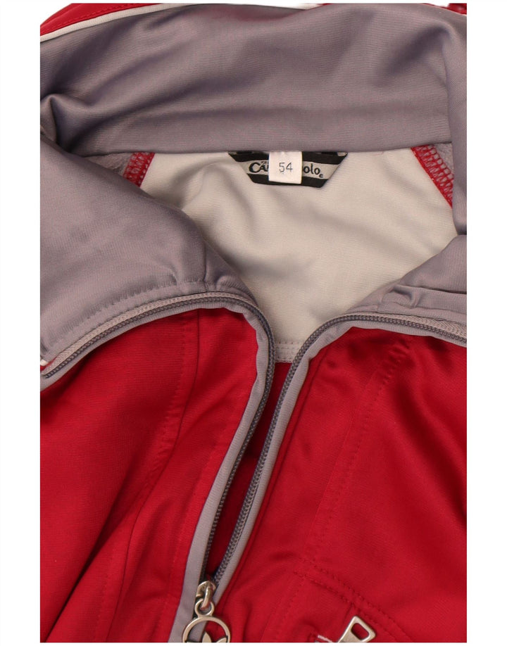 Ανδρική φόρμα Campagnolo Top Jacket IT 54 XL Κόκκινο πολύχρωμο πολυεστέρα