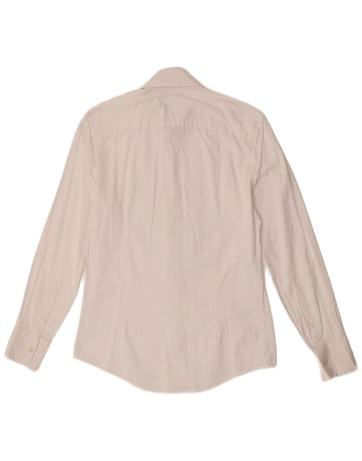 Zara Ανδρικό πουκάμισο Slim Fit Small White