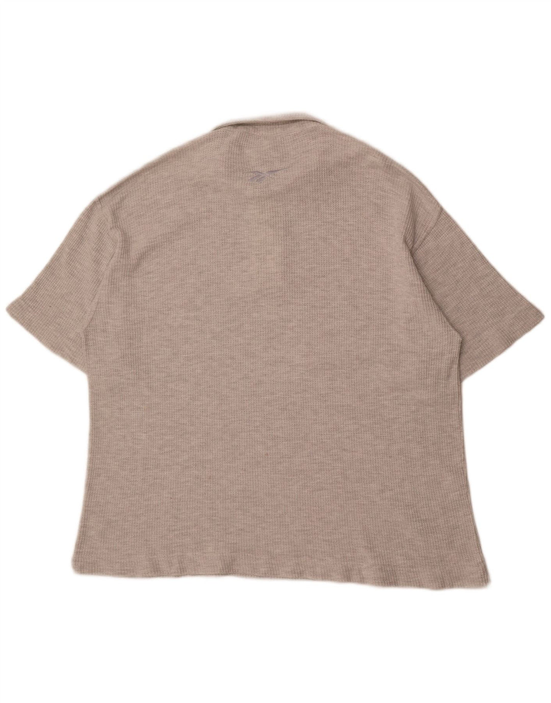 Ανδρικό πουκάμισο πόλο Reebok 2XL με γκρι φλιτζάνι