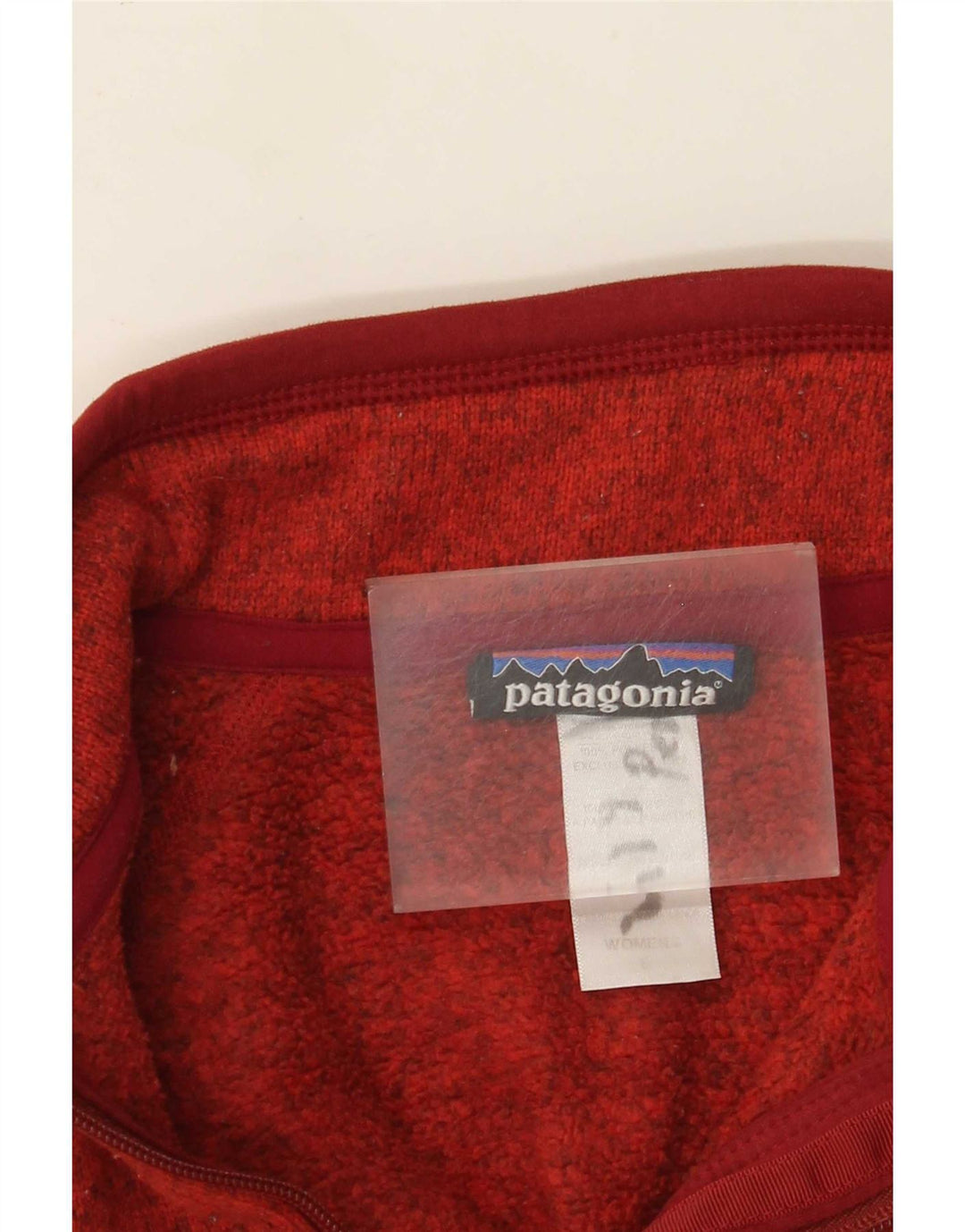 Γυναικεία αθλητική φόρμα Patagonia Top Jacket UK 10 Small Red Flecked Polyester