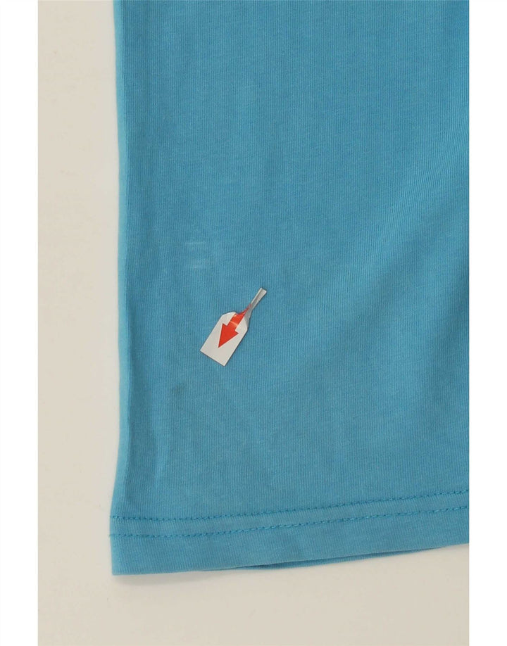 Ανδρικό T-Shirt γραφικό DC Μπλουζάκι από μεσαίο μπλε βαμβακερό