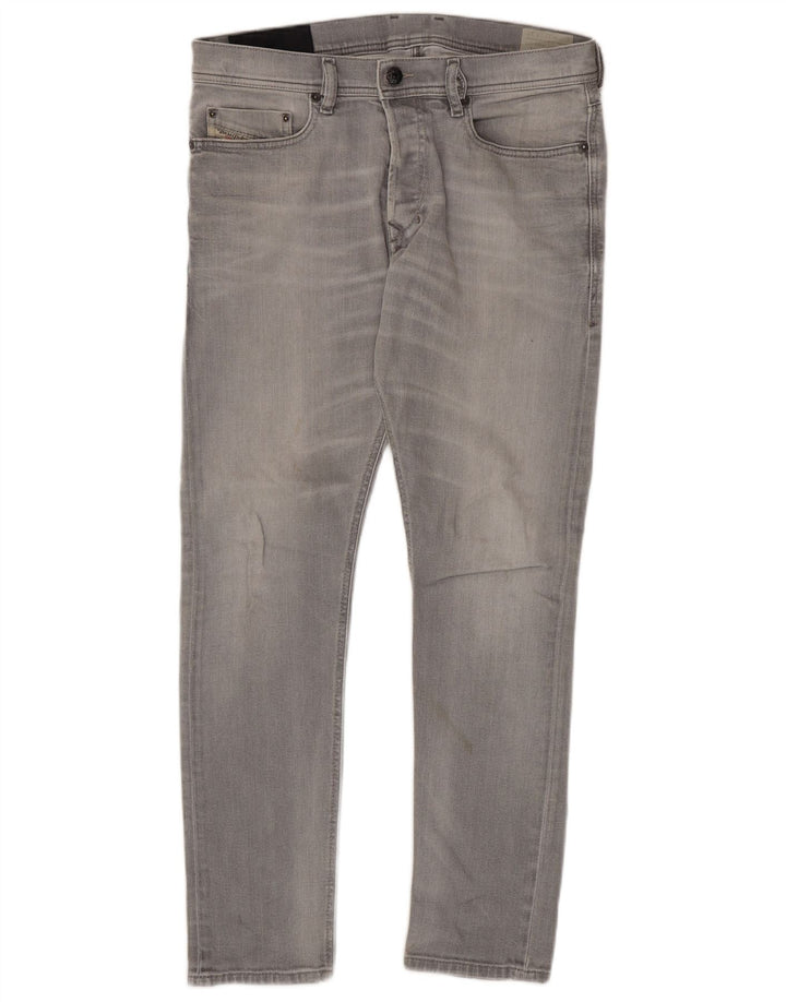Diesel Ανδρικό Slim Jeans W31 L30 Γκρι βαμβακερό
