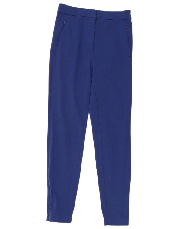 Marks & Spencer Γυναικεία Skinny Casual Παντελόνια UK 8 Small W26 L28 Blue