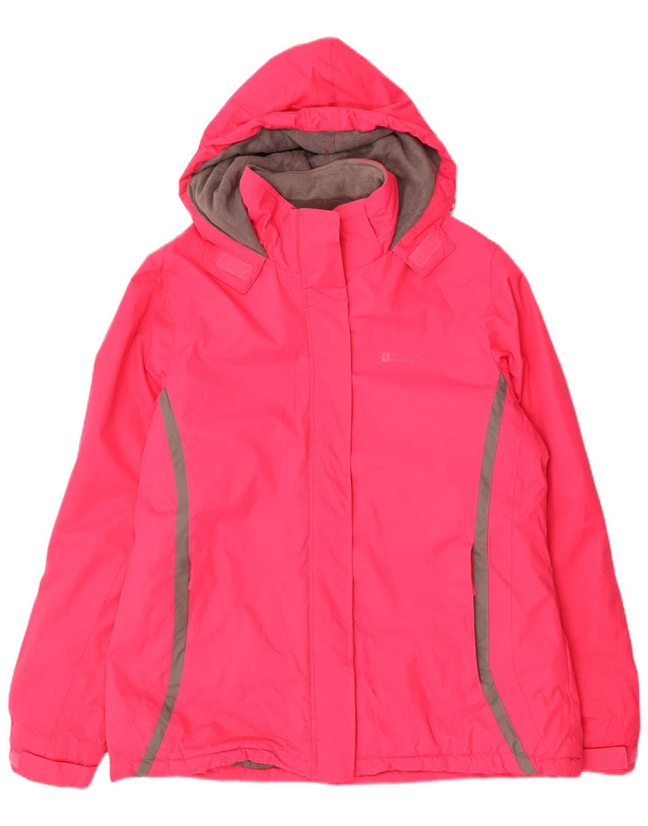 Mountain Warehouse Γυναικείο Αντιανεμικό Μπουφάν UK 16 Large Pink με κουκούλα