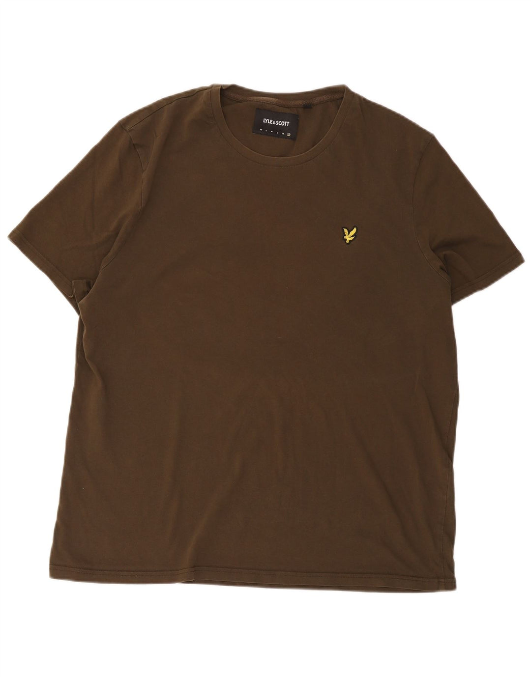 Ανδρικό T-Shirt Lyle & Scott Top 2XL Χακί βαμβακερό