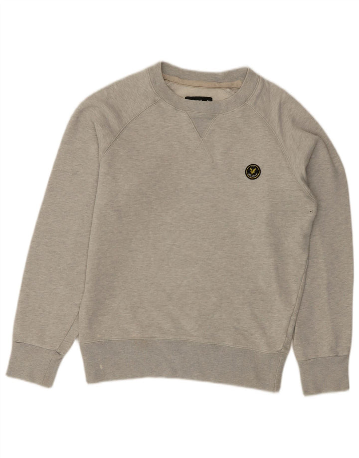 Ανδρικό φούτερ LYLE & SCOTT Jumper Μικρό Γκρι Βαμβακερό