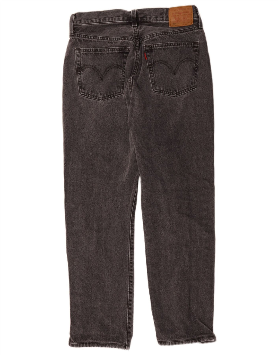 Γυναικείο Levi's 501 Straight Jeans W28 L26 Γκρι βαμβακερό