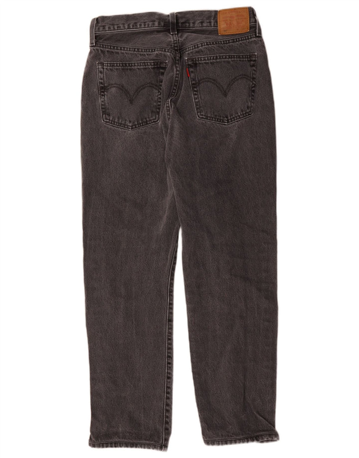 Γυναικείο Levi's 501 Straight Jeans W28 L26 Γκρι βαμβακερό