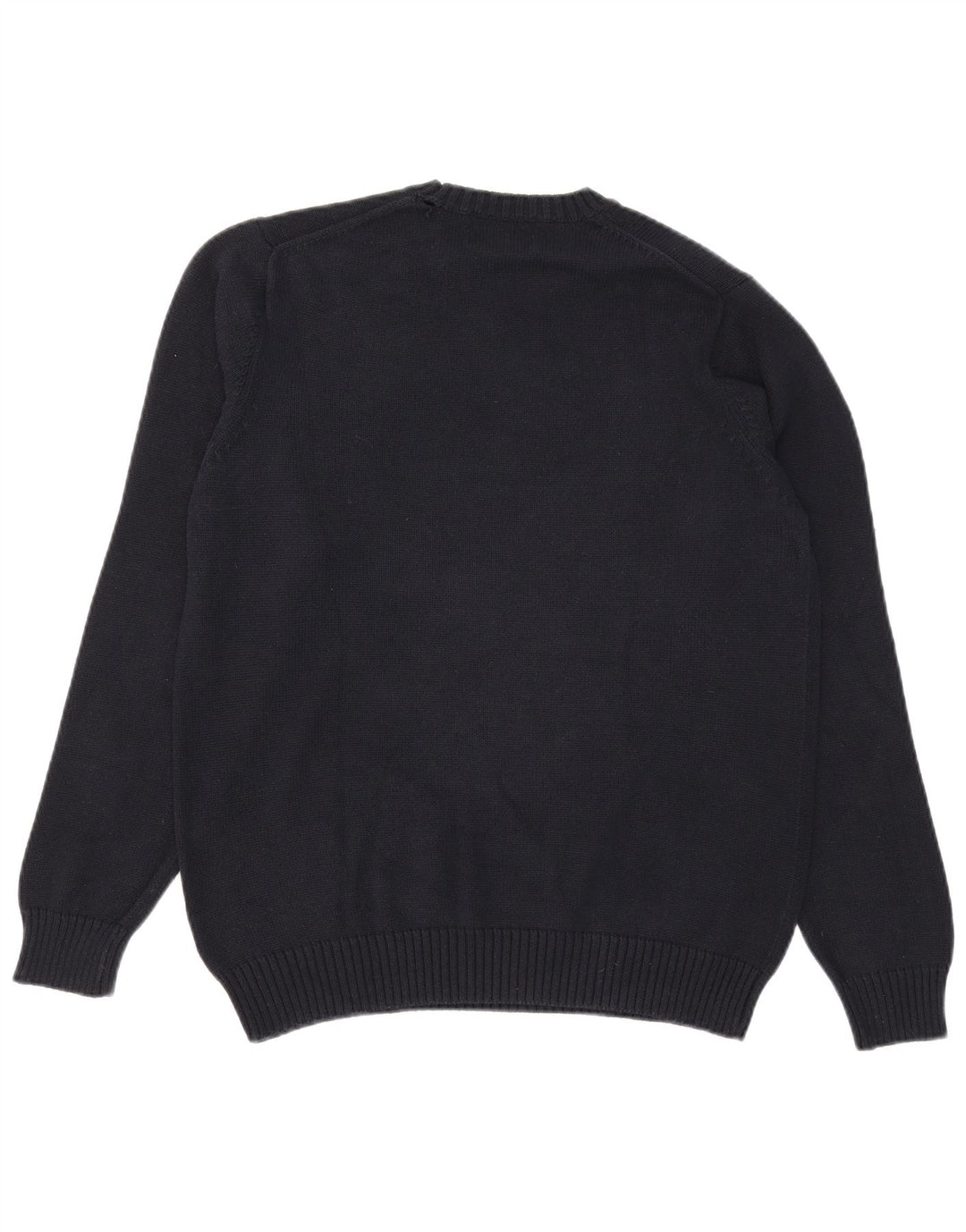 Marks & Spencer Ανδρικό μπλε πουλόβερ με λαιμόκοψη Harbor Crew Small Navy Blue