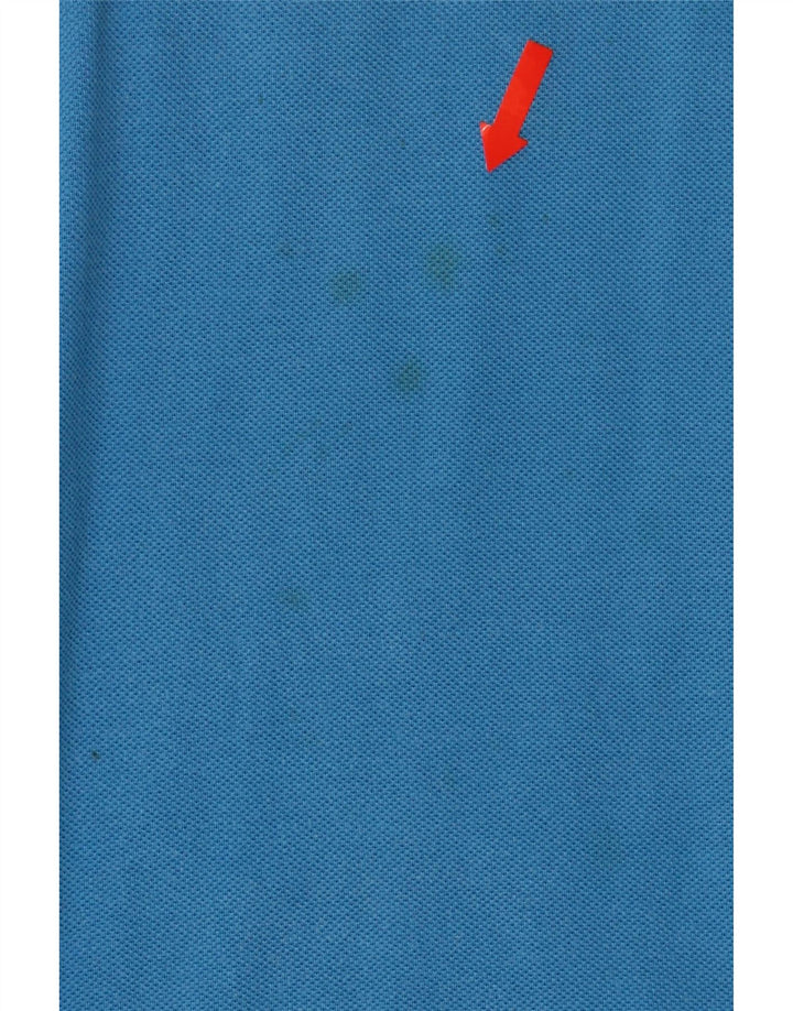 PAUL & SHARK Mens Polo Shirt XL Blue Cotton Vintage Paul & Shark and Second-Hand Paul & Shark from Messina Hembry 