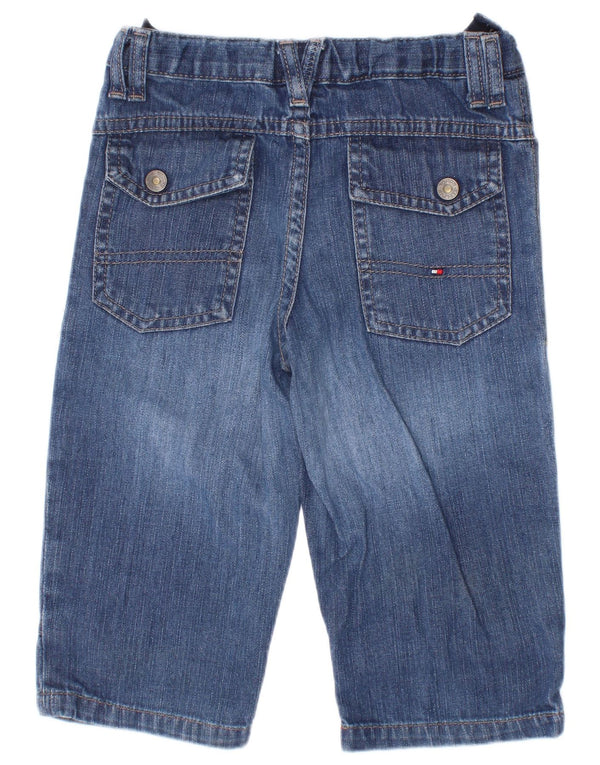 Tommy Hilfiger Baby Boys Straight Jeans 12-18 μηνών W20 L11 Blue Cotton