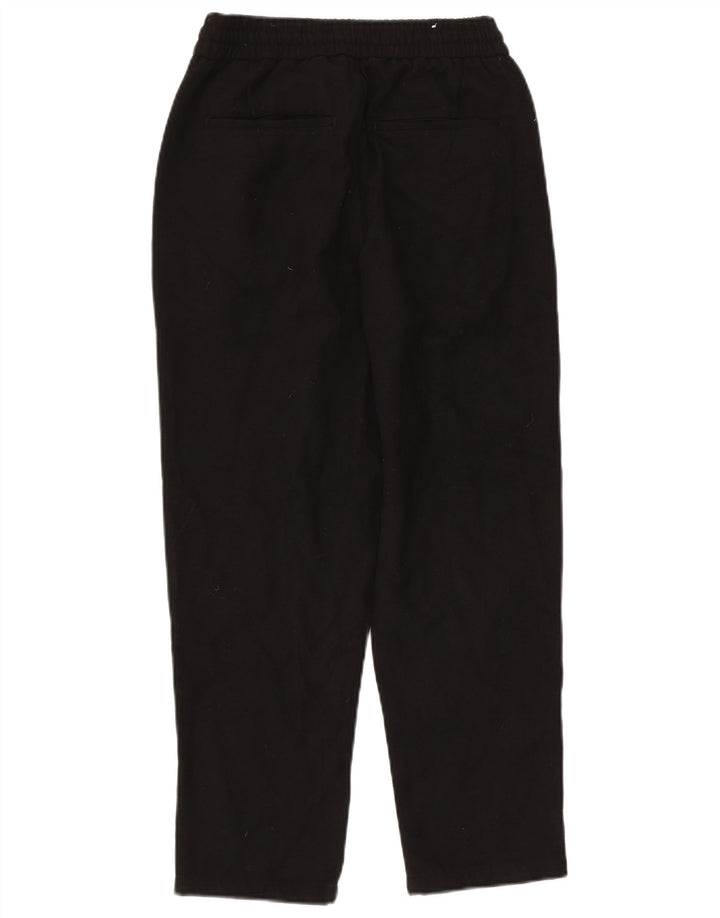 Zara Ανδρικό κωνικό παντελόνι Chino Small W30 L26 Μαύρο πολυεστέρα