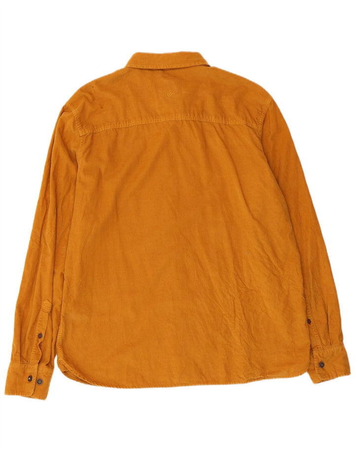 Ανδρικό κοτλέ πουκάμισο Fat Face Μεγάλο Μπεζ βαμβακερό