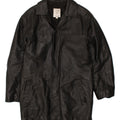 CONBIPEL Ανδρικό Δερμάτινο Παλτό IT 46 Small Black Leather