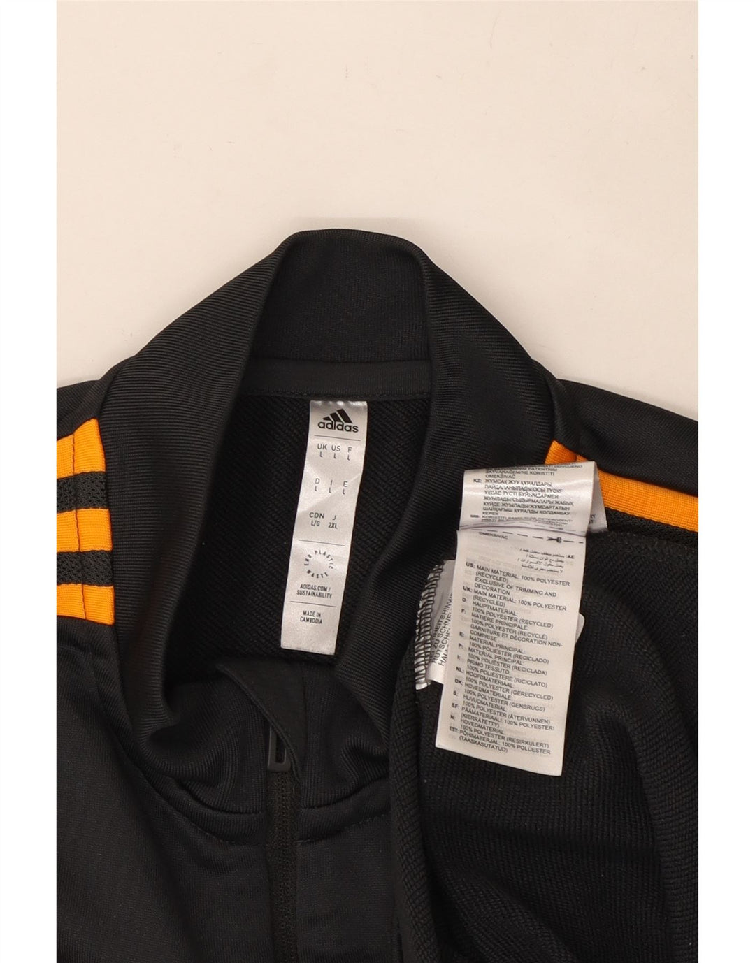 Adidas Mens Leeds United FC Graphic Pullover αθλητική φόρμα Top Large Grey