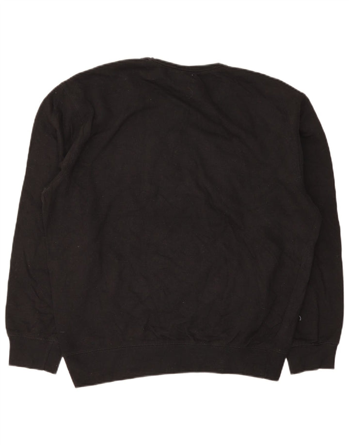 Ανδρικό γραφικό φούτερ Gap Jumper Μεσαίο μαύρο βαμβακερό