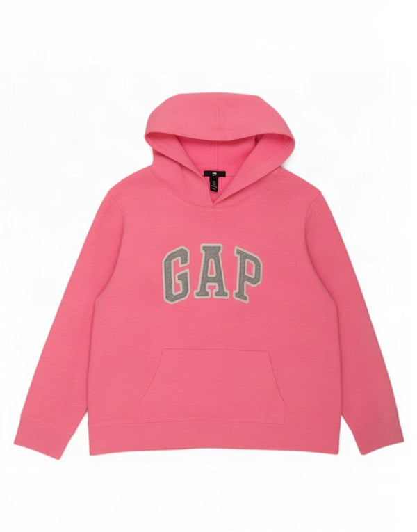 Γυναικείο Gap Graphic Hoodie Jumper UK 18 XL Ροζ βαμβακερό