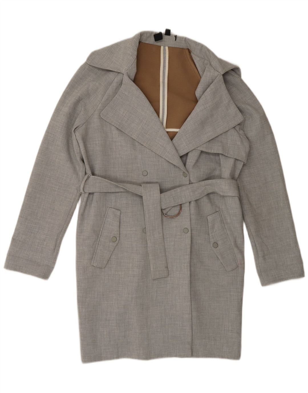 Γυναικεία καμπαρντίνα Topshop UK 8 Small Grey Polyester