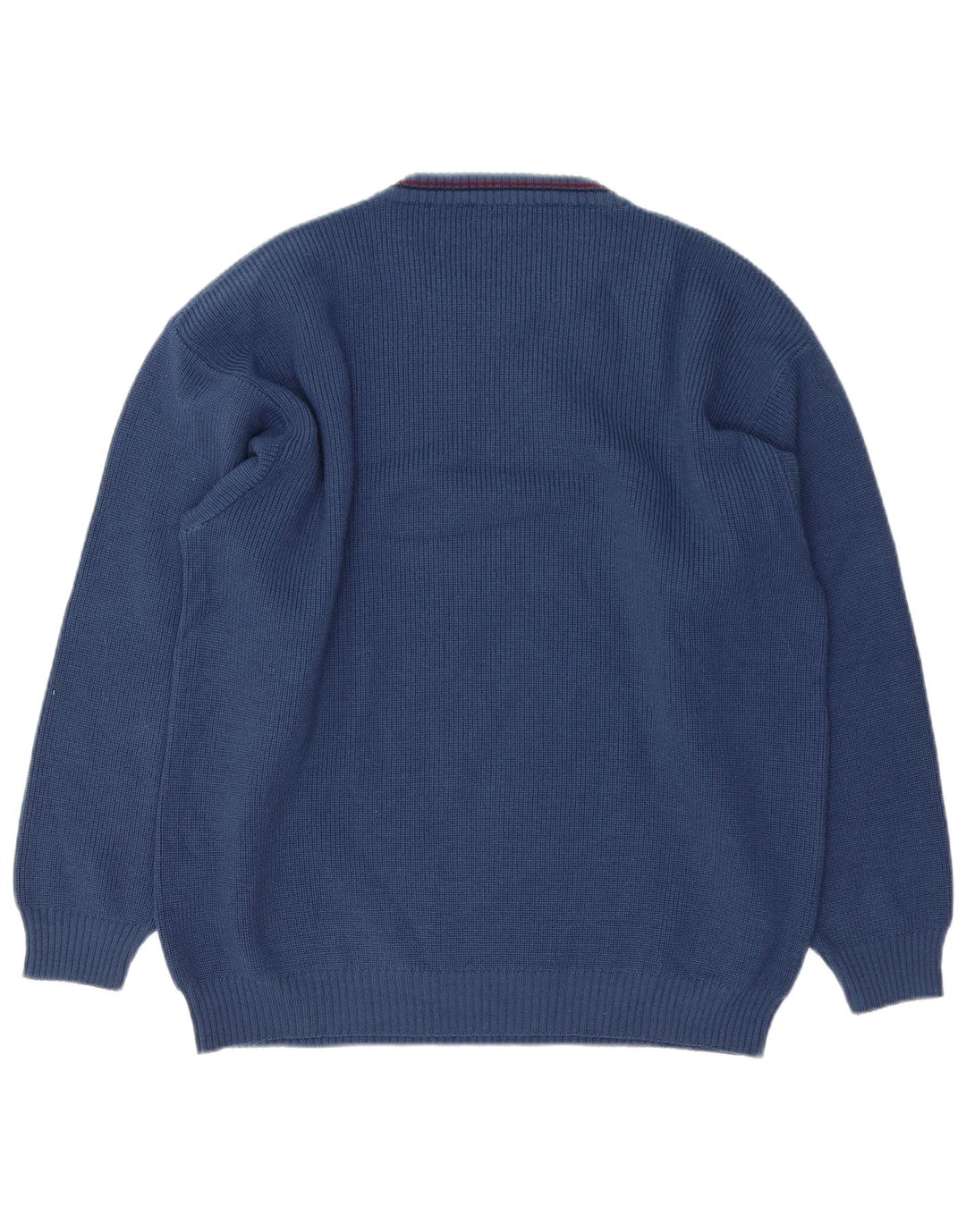 Ανδρικό πουλόβερ VINTAGE Graphic Crew Neck Jumper XL Blue Wool