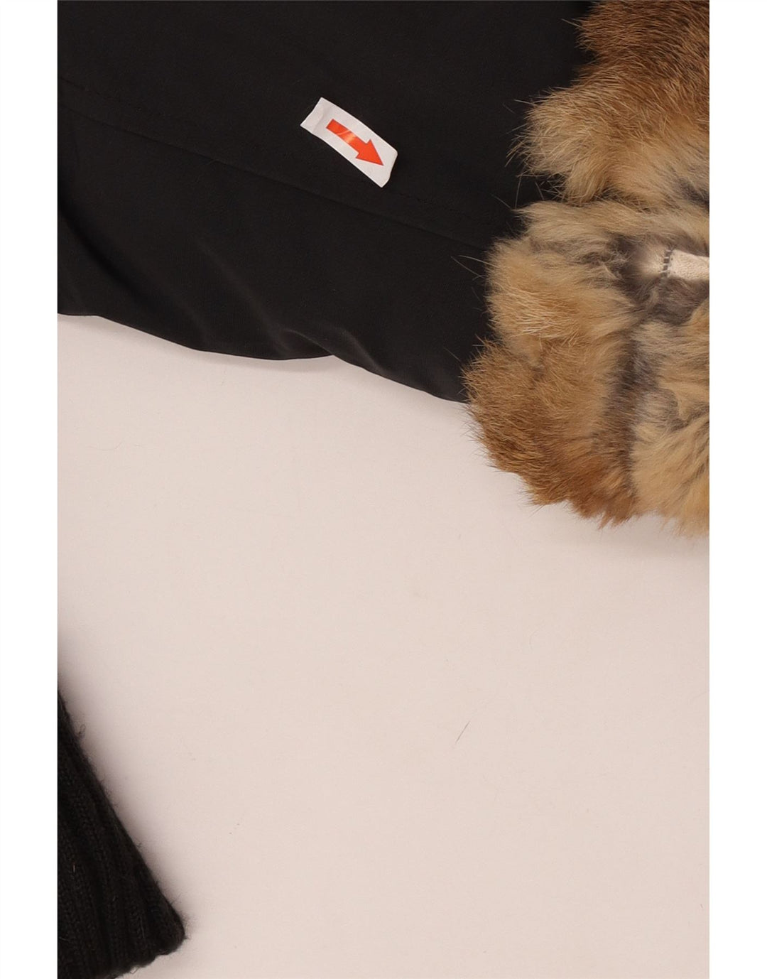 Woolrich Γυναικείο μπουφάν UK 14 Medium Black Colourblock Nylon