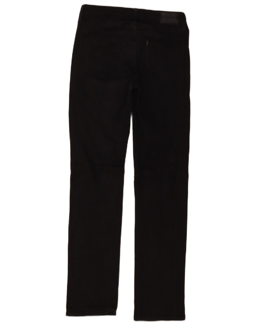Levi's Womens 714 Straight Jeans W28 L32 Μαύρο βαμβακερό