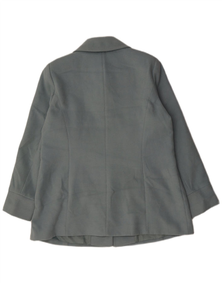 CLASSIC Γυναικείο μπουφάν blazer UK 18 XL μπλε πολυεστέρα