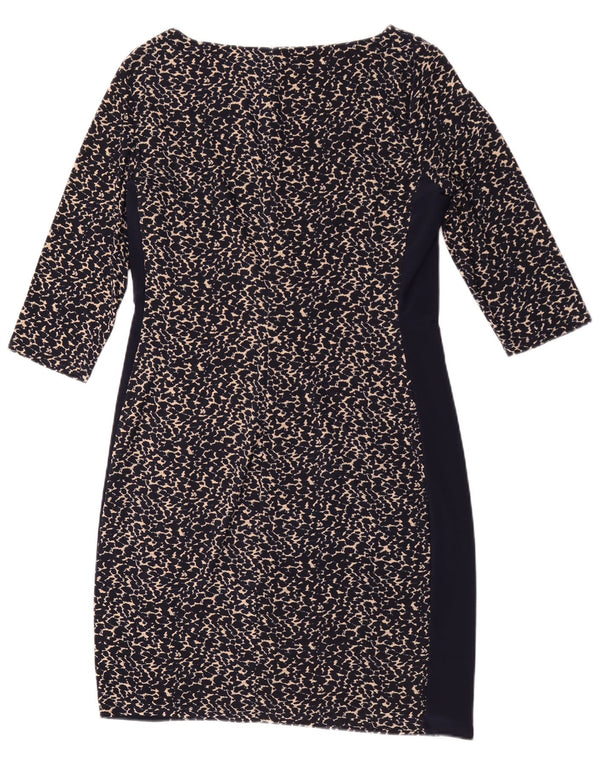 Γυναικείο φόρεμα Ralph Lauren με petite θήκη US 14 XL Navy Blue Animal Print