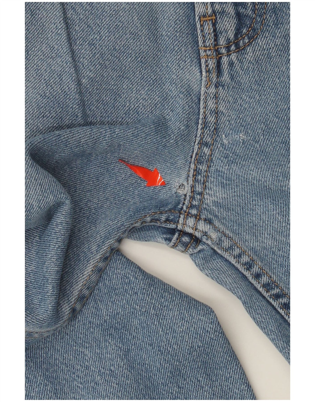 DICKIES Γυναικείο ίσιο τζιν W28 L30 Μπλε βαμβακερό