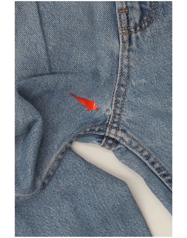 DICKIES Γυναικείο ίσιο τζιν W28 L30 Μπλε βαμβακερό