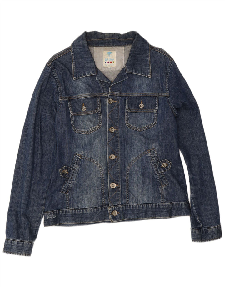 Fat Face Γυναικείο Τζιν Μπουφάν UK 16 μεγάλο μπλε βαμβακερό