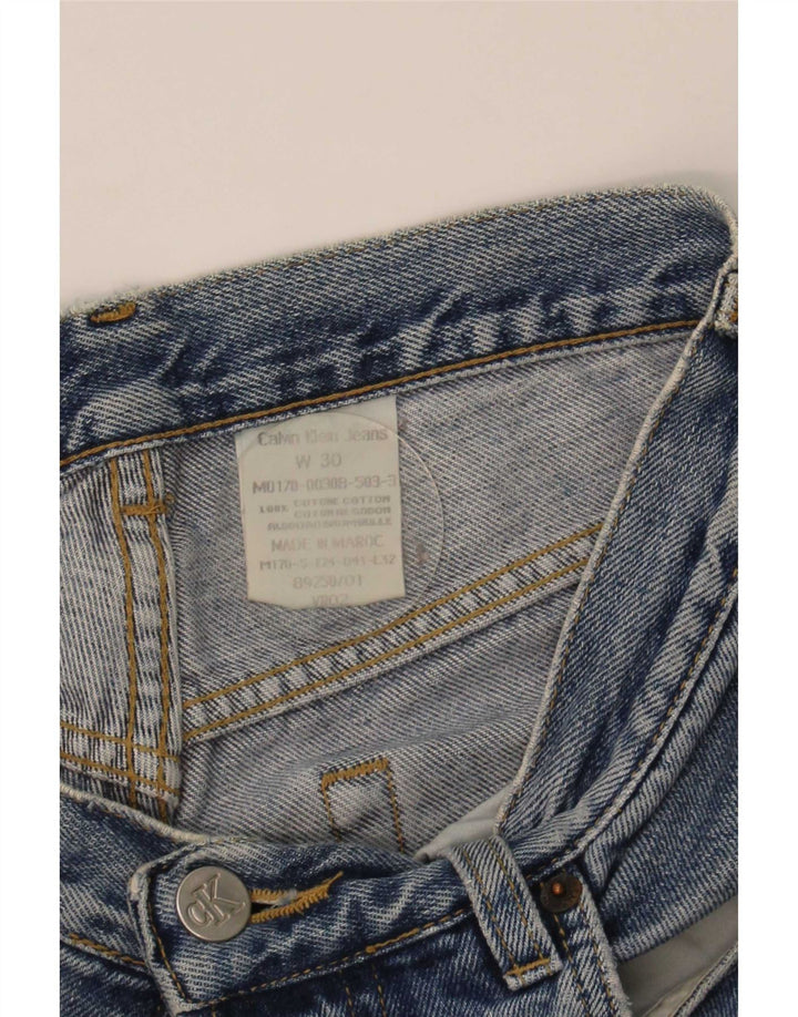 Ανδρικό τζιν ίσιο Calvin Klein W30 L29 Μπλε βαμβακερό