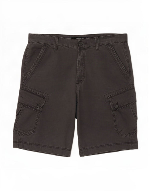 Ανδρικό σορτς Cargo Calvin Klein Large W34 Γκρι βαμβακερό