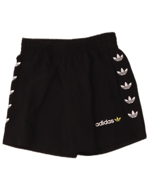 Ανδρικά γραφικά αθλητικά σορτς Adidas Small Black Polyester Sports