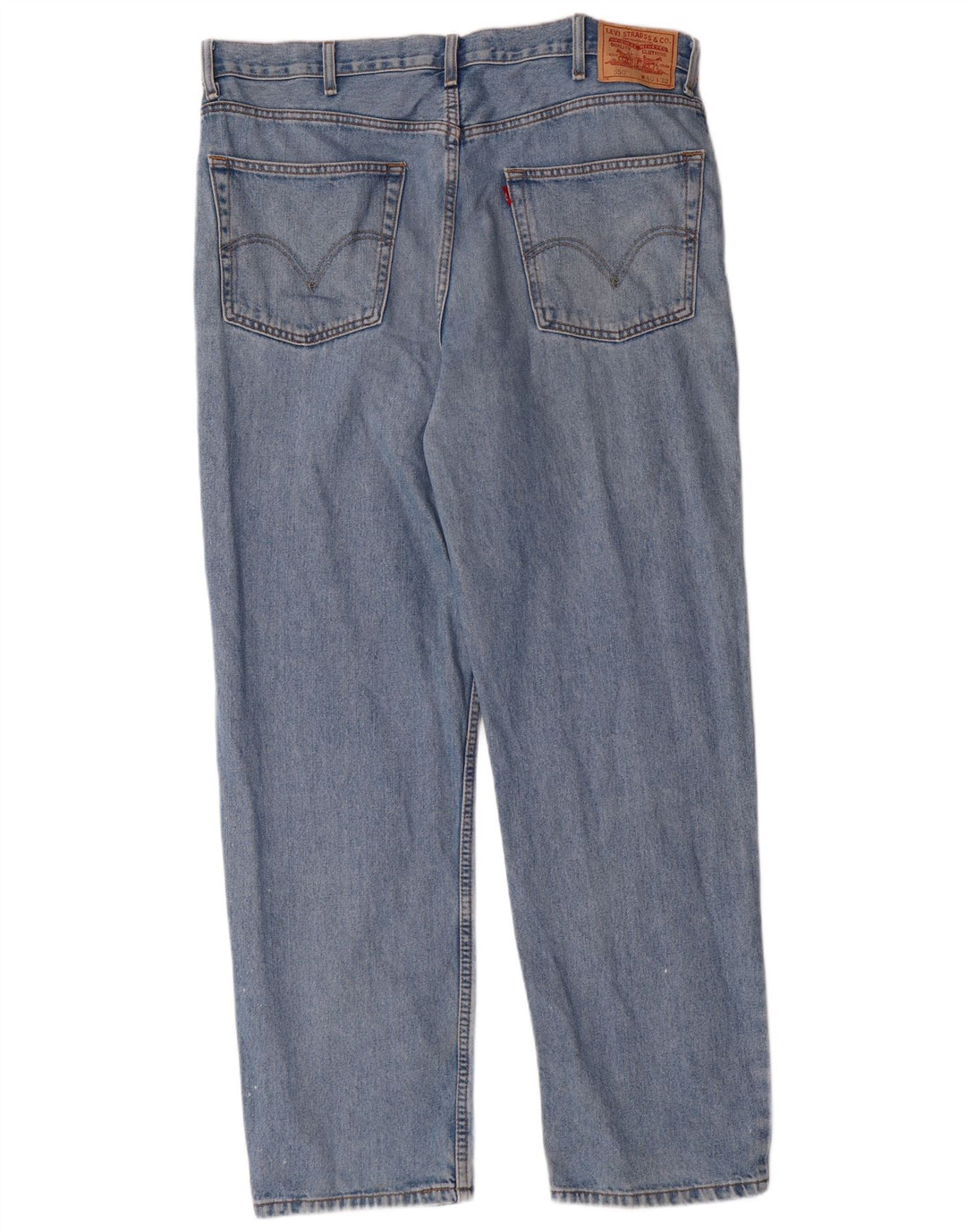 LEVI'S Mens 550 Relaxed Fit Straight Jeans W40 L32 Μπλε βαμβακερό