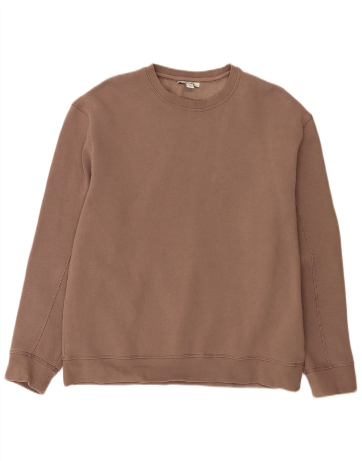 Γυναικείο φούτερ Topshop Jumper UK 14 Βαμβακερό μεσαίο καφέ
