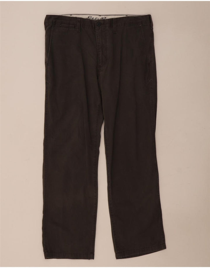 Eddie Bauer Ανδρικό ίσιο παντελόνι Chino Legend W36 L32 Γκρι