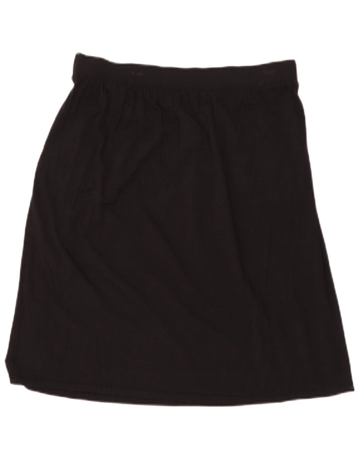 Marks & Spencer Γυναικεία φούστα σε γραμμή Α UK 14 Medium W30 Μαύρη βισκόζη