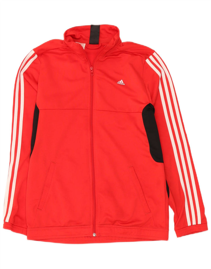 Ανδρική φόρμα ADIDAS Top Jacket Small Red Colourblock Polyester