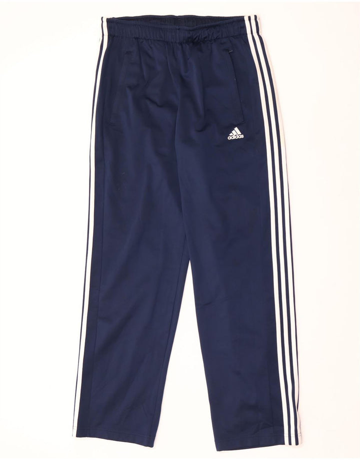 Ανδρική αθλητική φόρμα Adidas Climalite Παντελόνι Μεγάλο Navy Blue Polyester